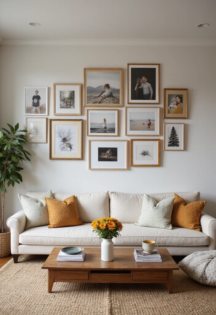 25 Living Room Decor Ideas That'll Transform Your Space into a Cozy Haven (You Won't Believe #12!) - 5. Incorporate Personal Art