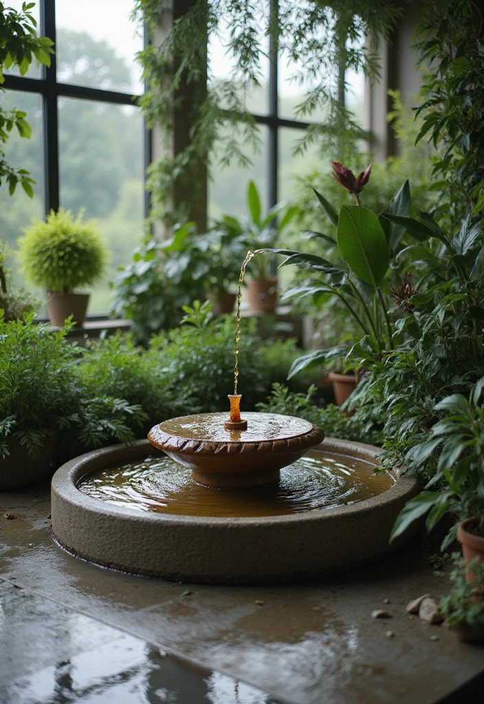 25 Sustainable Decor Trends for 2025 That Are Good for the Planet! - 10. Indoor Water Features