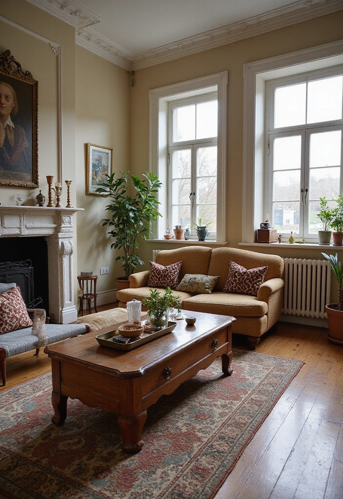 25 Living Room Decor Ideas That'll Transform Your Space into a Cozy Haven (You Won't Believe #12!) - 7. Vintage Finds for Character