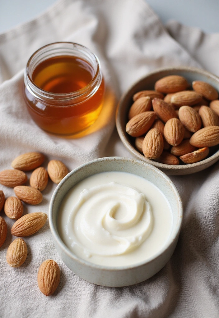16 DIY Face Masks for Every Skin Type (Your Skin Will Thank You for #9!) - 11. Almond and Honey Mask for Aging Skin