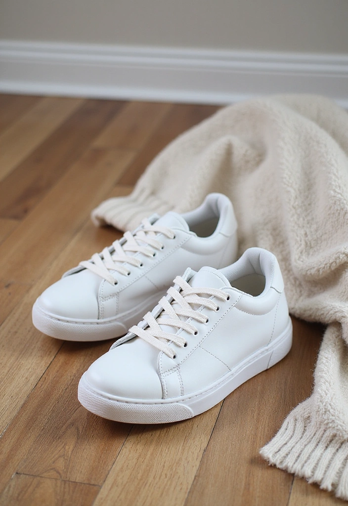19 Men's Fashion Essentials Every Guy Should Own (You’ll Thank Us for #6!) - 4. Crisp White Sneakers
