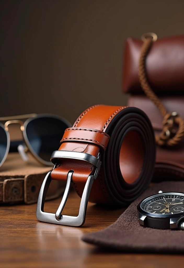 17 Stylish Father's Day Gifts He Won't Want to Take Off (Check Out #8!) - 7. Fashionable Belt