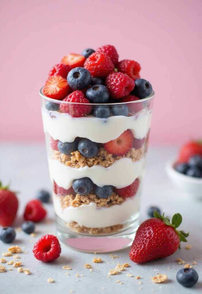 14 Guilt-Free Healthy Snacks That Are Too Good to Be True (And #6 Is a Must-Try!) - 3. Greek Yogurt Parfait