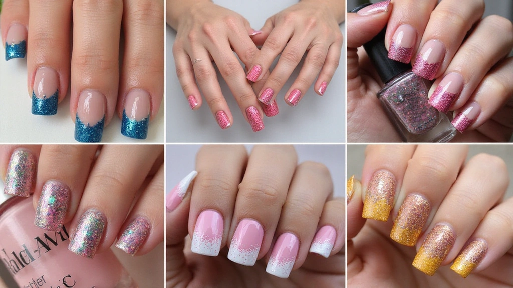 16 Sparkly Glitter French Tips That Will Make You Shine Bright!