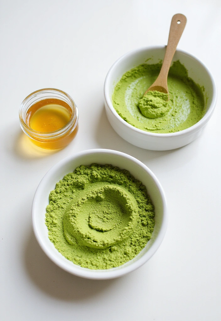 16 DIY Face Masks for Every Skin Type (Your Skin Will Thank You for #9!) - 9. Matcha and Honey Mask for Revitalization