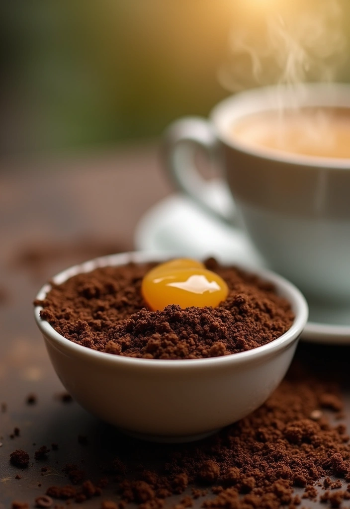 16 DIY Face Masks for Every Skin Type (Your Skin Will Thank You for #9!) - 6. Coffee and Honey Mask for Dull Skin