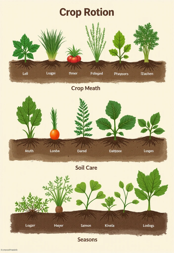 10 Easy Vegetable Gardening Hacks That Will Transform Your Backyard Into a Food Paradise! - 6. Rotate Crops for Healthier Soil