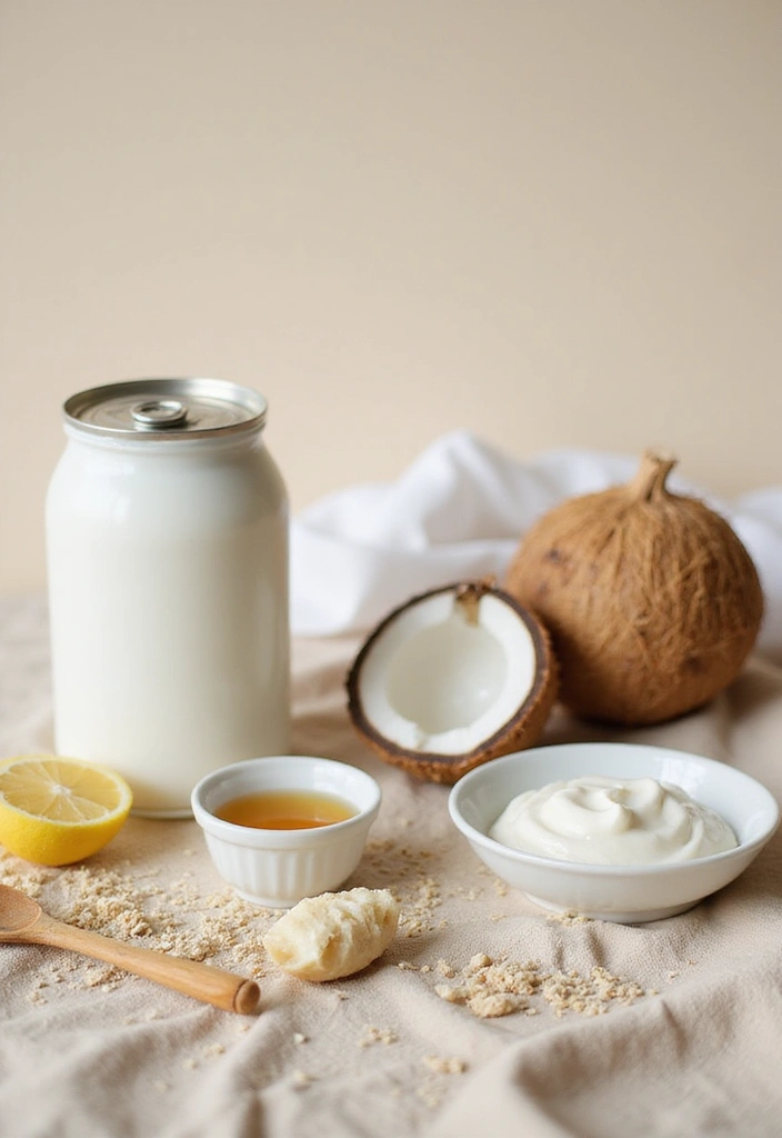 16 DIY Face Masks for Every Skin Type (Your Skin Will Thank You for #9!) - 14. Coconut Milk and Honey Mask for Smoothing