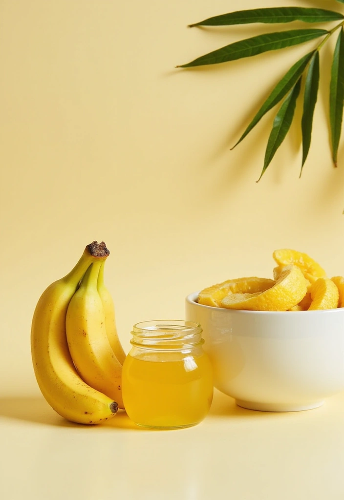 16 DIY Face Masks for Every Skin Type (Your Skin Will Thank You for #9!) - 4. Banana and Coconut Oil Mask for Normal Skin