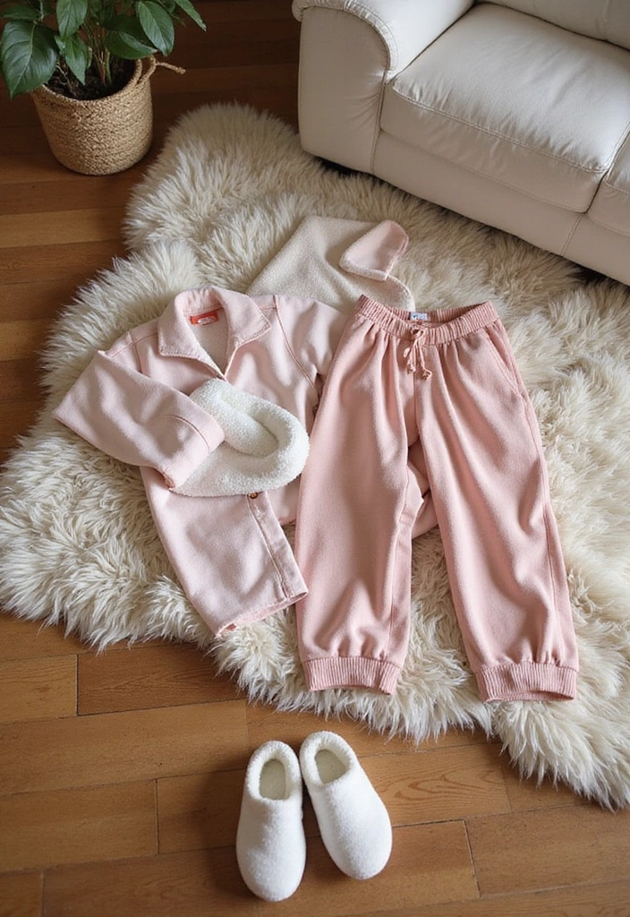14 Weekend Outfits That'll Make You Feel Like You're on a Mini Vacation (You’ll Love #10!) - 2. Cozy Loungewear Sets