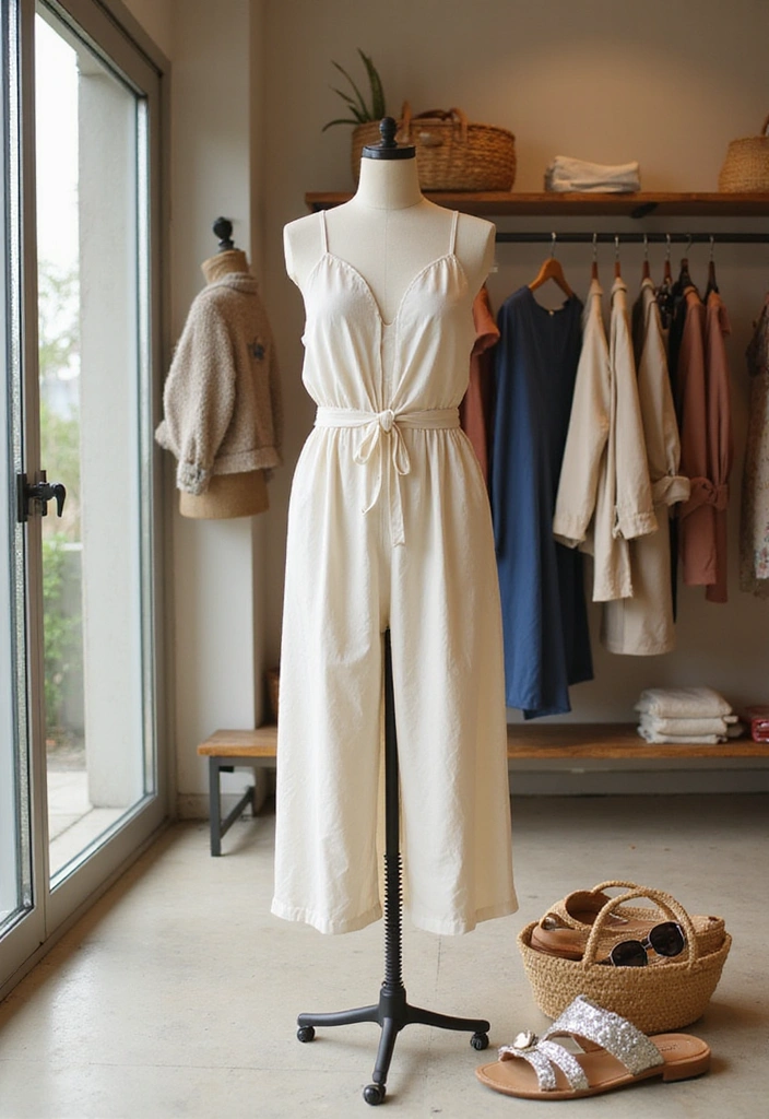 10 Must-Have Summer Chill Outfits That Are Perfect for Heat Waves (Wait Until You See #4!) - 4. Lightweight Jumpsuits (This One's a Game-Changer!)