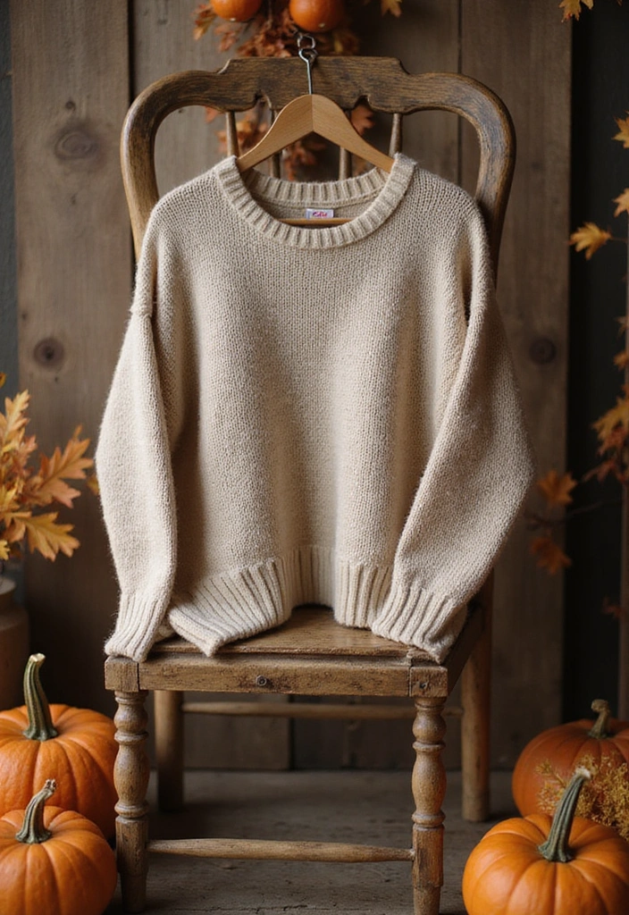14 Cozy Outfits That'll Make You Feel Like You're Wrapped in a Blanket (So Snug!) - 1. The Ultimate Oversized Sweater