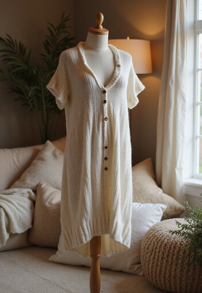 14 Cozy Outfits That'll Make You Feel Like You're Wrapped in a Blanket (So Snug!) - 8. Soft Knit Dresses